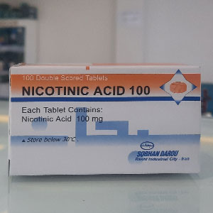 قرص اسید نیکوتینیک 100