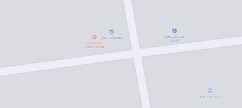 موقعیت داروخانه روی نقشه نشان