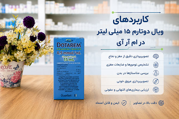 ویال دوتارم 15 3 کاربردهای ویال دوتارم ۱۵ میلی لیتر در ام آر آی
