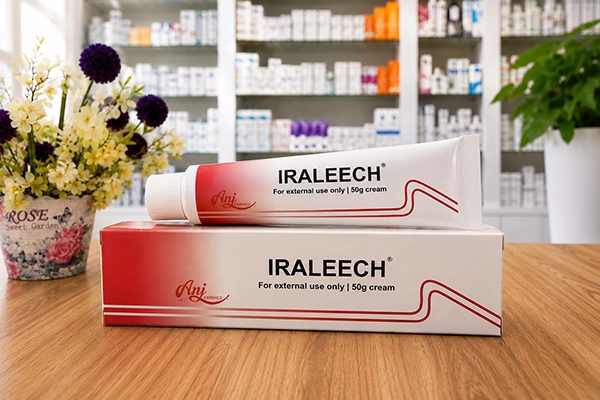 کرم ایرالیچ 50 گرمی 4 جعبه و تیوپ کرم ایرالیچ 50 گرمی اصل در خانه دارو