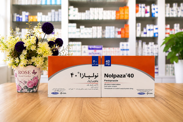جعبه اصلی قرص نولپازا 40 میلی گرم ساخت شرکت کرکا اسلوونی اصل